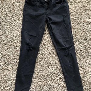 American Eagle distressed Jeggings